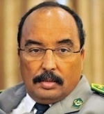 Mauritania's former military leader Mohammed Ould Abdel Aziz 